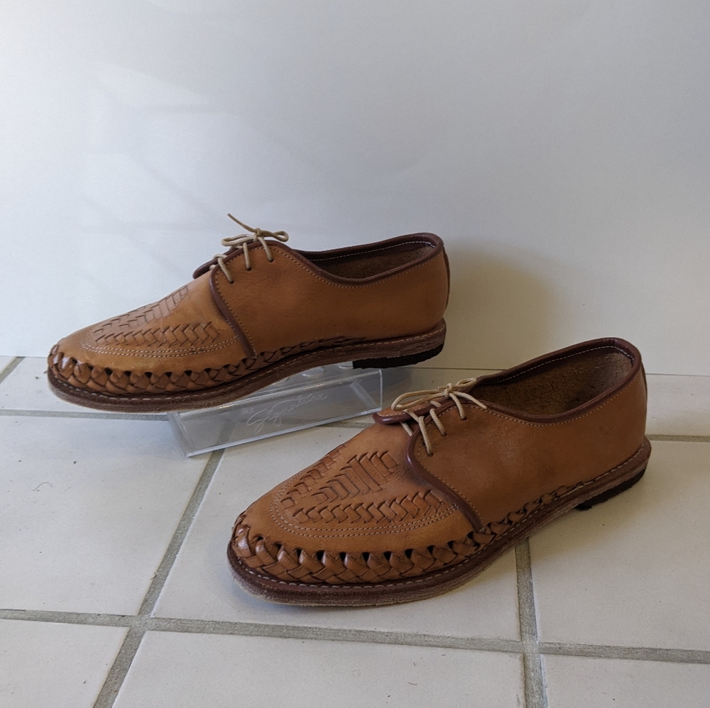 Mexican leather shoes